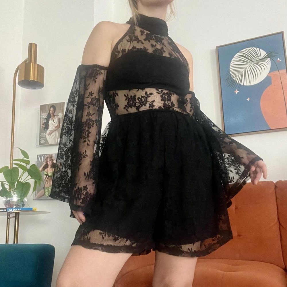 Lace Romper